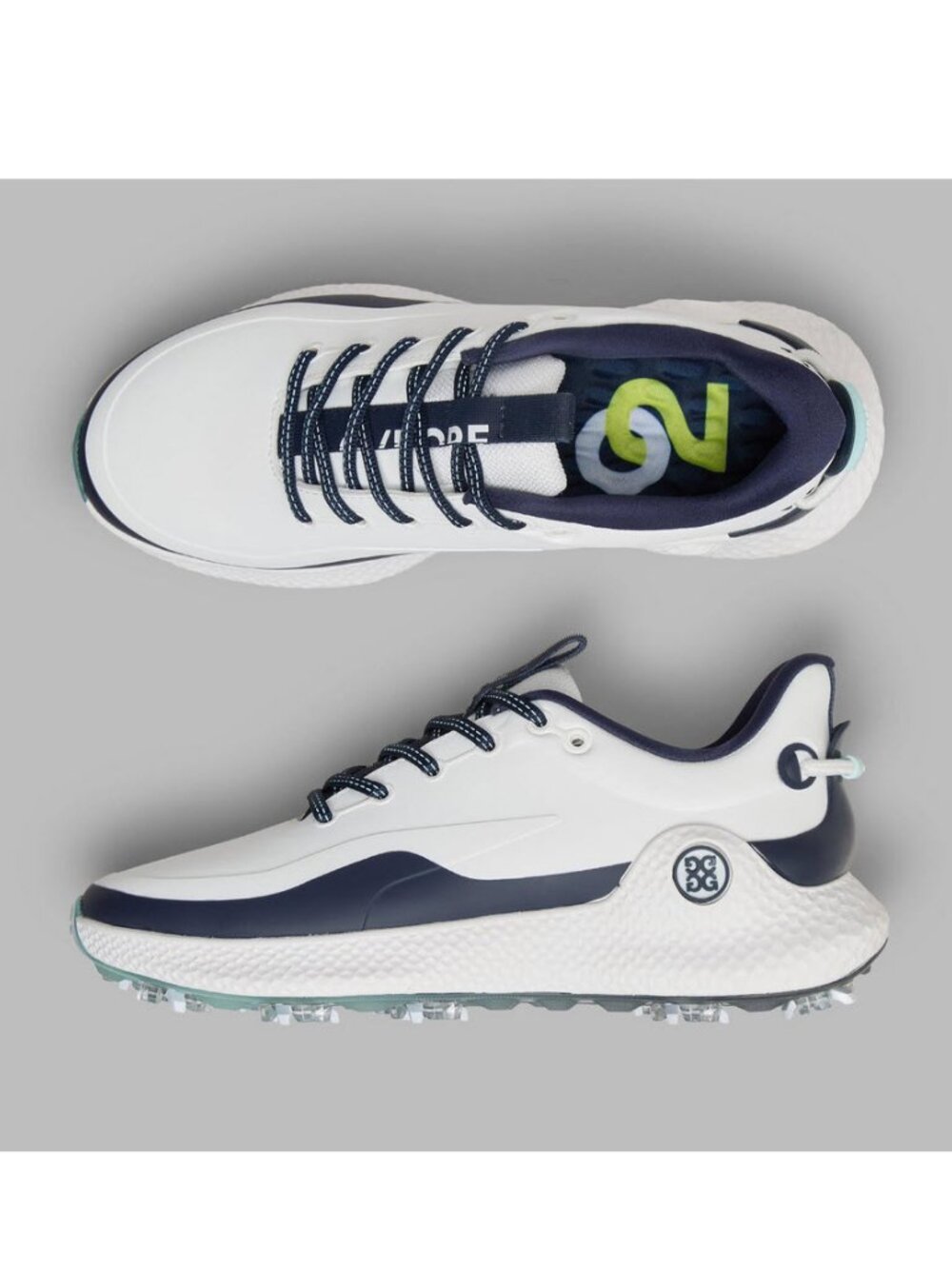 G/FORE MG4+ O2 G/LOCK Ladies Golf Shoes in Snow/Twilight Sz 9 - Picture 3 of 14